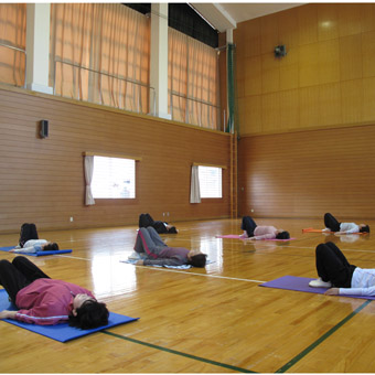 太極拳教室の様子